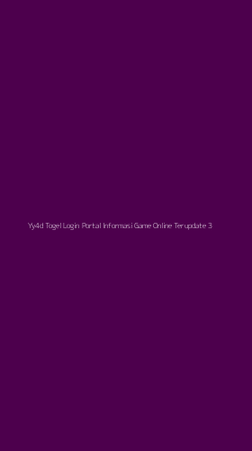Tampilan Antarmuka Aplikasi Yy4d Togel Login Portal Informasi Game Online Terupdate - 3
