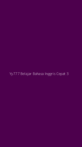 Tampilan Antarmuka Aplikasi Yy777 Belajar Bahasa Inggris Cepat - 3