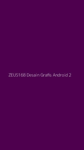 Tampilan Antarmuka Aplikasi Zeus168 Desain Grafis Android - 2