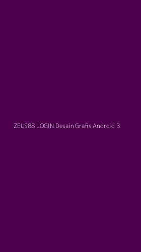 Tampilan Antarmuka Aplikasi Zeus88 Login Desain Grafis Android - 3