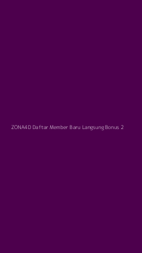 Tampilan Antarmuka Aplikasi Zona4d Daftar Member Baru Langsung Bonus - 2