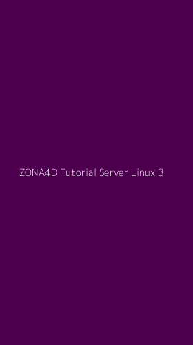 Tampilan Antarmuka Aplikasi Zona4d Tutorial Server Linux - 3