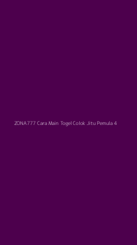 Tampilan Antarmuka Aplikasi Zona777 Cara Main Togel Colok Jitu Pemula - 4