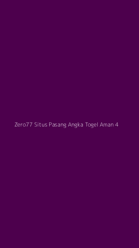 Tampilan Antarmuka Aplikasi Zero77 Situs Pasang Angka Togel Aman - 4