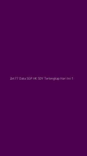 Tampilan Antarmuka Aplikasi Zet77 Data Sgp Hk Sdy Terlengkap Hari Ini - 1