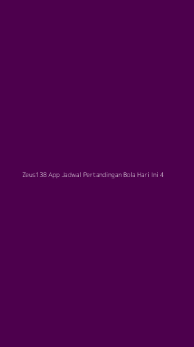 Tampilan Antarmuka Aplikasi Zeus138 App Jadwal Pertandingan Bola Hari Ini - 4