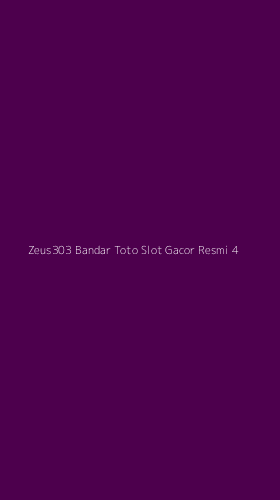 Tampilan Antarmuka Aplikasi Zeus303 Bandar Toto Slot Gacor Resmi - 4