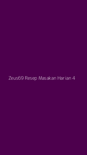 Tampilan Antarmuka Aplikasi Zeus69 Resep Masakan Harian - 4