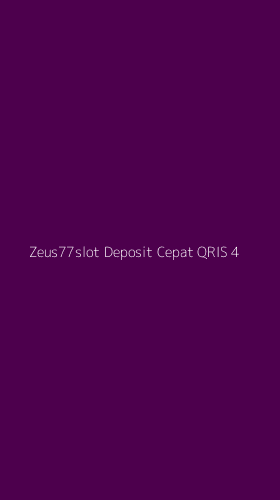 Tampilan Antarmuka Aplikasi Zeus77slot Deposit Cepat Qris - 4