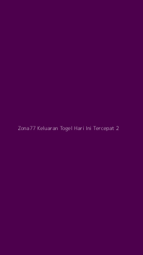 Tampilan Antarmuka Aplikasi Zona77 Keluaran Togel Hari Ini Tercepat - 2