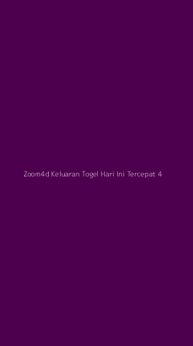 Tampilan Antarmuka Aplikasi Zoom4d Keluaran Togel Hari Ini Tercepat - 4
