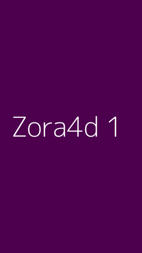 Tampilan Antarmuka Aplikasi Zora4d - 1