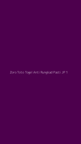 Tampilan Antarmuka Aplikasi Zoro Toto Togel Anti Rungkad Pasti Jp - 1