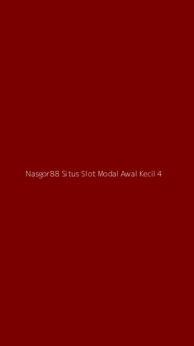 Tampilan Antarmuka Aplikasi Nasgor88 Situs Slot Modal Awal Kecil - 4
