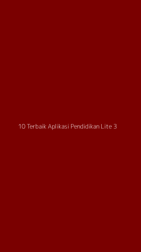 Tampilan Antarmuka Aplikasi 10 Terbaik Aplikasi Pendidikan Lite - 3