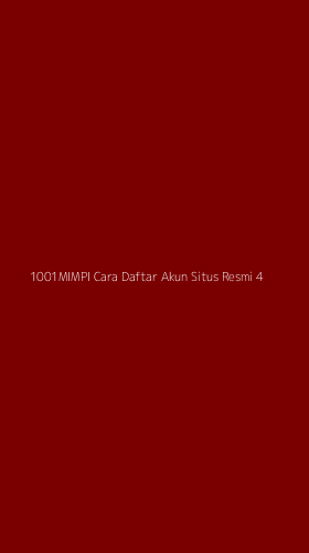Tampilan Antarmuka Aplikasi 1001mimpi Cara Daftar Akun Situs Resmi - 4