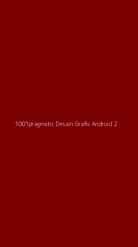 Tampilan Antarmuka Aplikasi 1001pragmatic Desain Grafis Android - 2