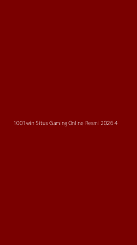 Tampilan Antarmuka Aplikasi 1001win Situs Gaming Online Resmi 2026 - 4