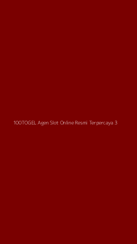 Tampilan Antarmuka Aplikasi 100togel Agen Slot Online Resmi Terpercaya - 3
