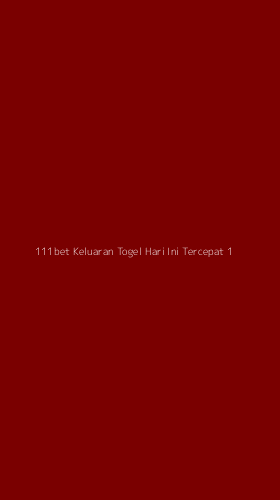 Tampilan Antarmuka Aplikasi 111bet Keluaran Togel Hari Ini Tercepat - 1