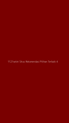 Tampilan Antarmuka Aplikasi 1121selot Situs Rekomendasi Pilihan Terbaik - 4