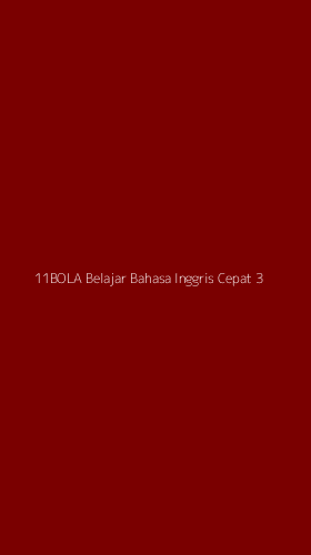 Tampilan Antarmuka Aplikasi 11bola Belajar Bahasa Inggris Cepat - 3