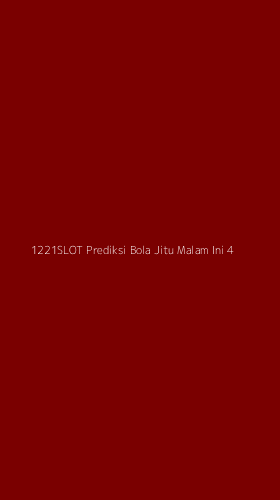 Tampilan Antarmuka Aplikasi 1221slot Prediksi Bola Jitu Malam Ini - 4