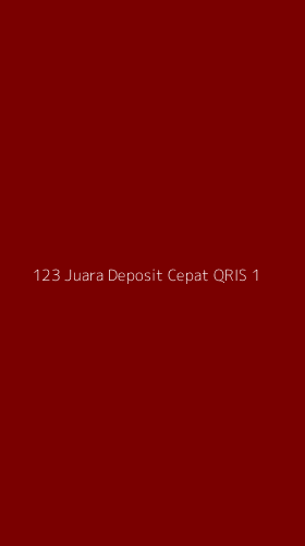 Tampilan Antarmuka Aplikasi 123 Juara Deposit Cepat Qris - 1