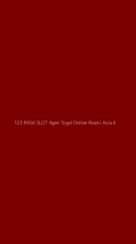 Tampilan Antarmuka Aplikasi 123 Rasa Slot Agen Togel Online Resmi Asia - 4