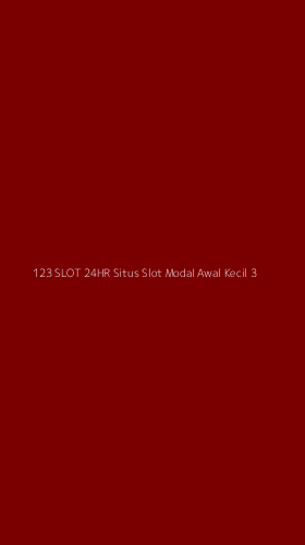 Tampilan Antarmuka Aplikasi 123 Slot 24hr Situs Slot Modal Awal Kecil - 3