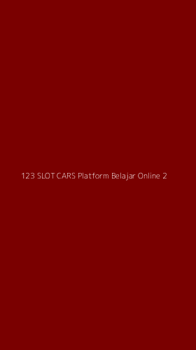 Tampilan Antarmuka Aplikasi 123 Slot Cars Platform Belajar Online - 2