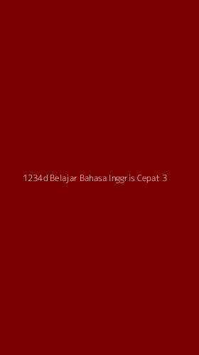 Tampilan Antarmuka Aplikasi 1234d Belajar Bahasa Inggris Cepat - 3