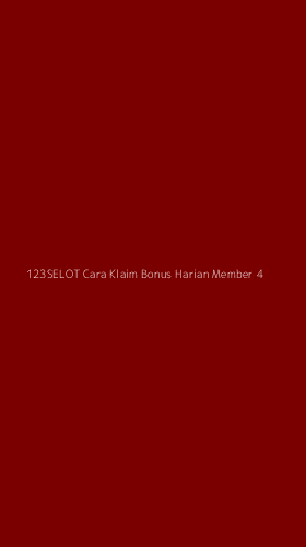 Tampilan Antarmuka Aplikasi 123selot Cara Klaim Bonus Harian Member - 4