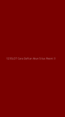 Tampilan Antarmuka Aplikasi 123slot Cara Daftar Akun Situs Resmi - 3