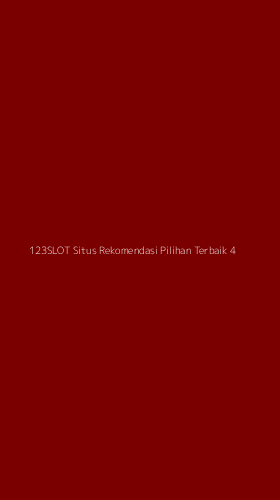 Tampilan Antarmuka Aplikasi 123slot Situs Rekomendasi Pilihan Terbaik - 4