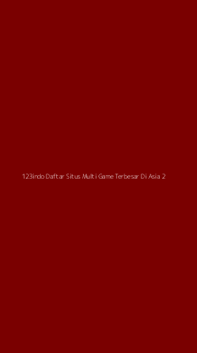 Tampilan Antarmuka Aplikasi 123indo Daftar Situs Multi Game Terbesar Di Asia - 2