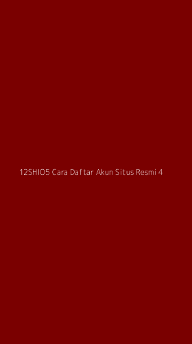 Tampilan Antarmuka Aplikasi 12shio5 Cara Daftar Akun Situs Resmi - 4