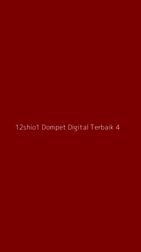 Tampilan Antarmuka Aplikasi 12shio1 Dompet Digital Terbaik - 4