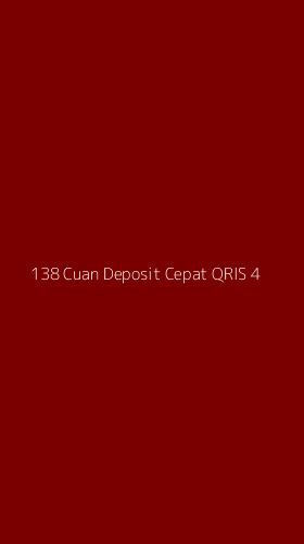 Tampilan Antarmuka Aplikasi 138 Cuan Deposit Cepat Qris - 4