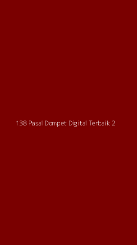 Tampilan Antarmuka Aplikasi 138 Pasal Dompet Digital Terbaik - 2