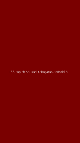 Tampilan Antarmuka Aplikasi 138 Rupiah Aplikasi Kebugaran Android - 3