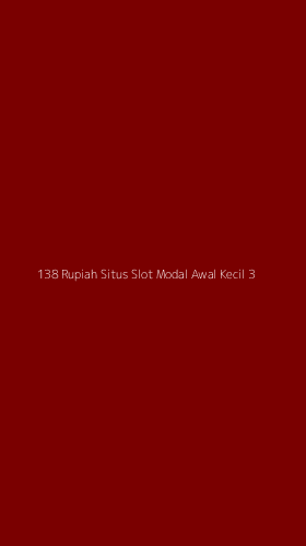 Tampilan Antarmuka Aplikasi 138 Rupiah Situs Slot Modal Awal Kecil - 3