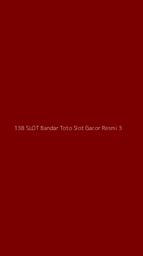 Tampilan Antarmuka Aplikasi 138 Slot Bandar Toto Slot Gacor Resmi - 3