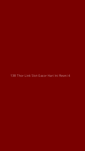 Tampilan Antarmuka Aplikasi 138 Thor Link Slot Gacor Hari Ini Resmi - 4