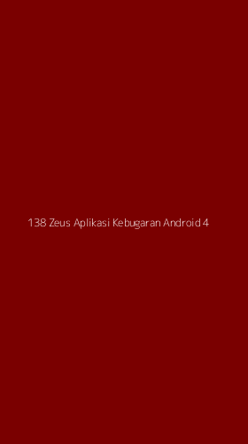 Tampilan Antarmuka Aplikasi 138 Zeus Aplikasi Kebugaran Android - 4
