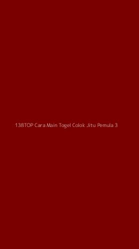 Tampilan Antarmuka Aplikasi 138top Cara Main Togel Colok Jitu Pemula - 3