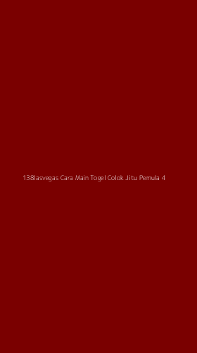 Tampilan Antarmuka Aplikasi 138lasvegas Cara Main Togel Colok Jitu Pemula - 4