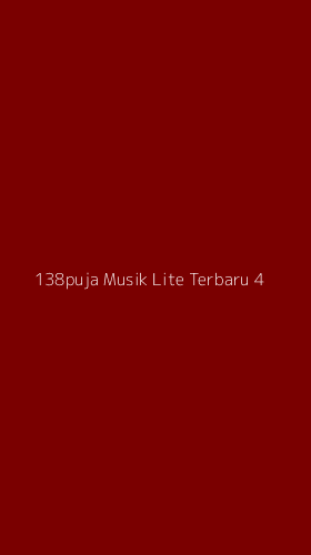Tampilan Antarmuka Aplikasi 138puja Musik Lite Terbaru - 4