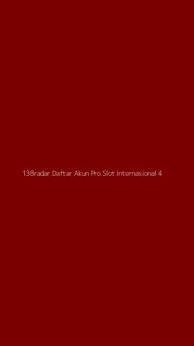 Tampilan Antarmuka Aplikasi 138radar Daftar Akun Pro Slot Internasional - 4