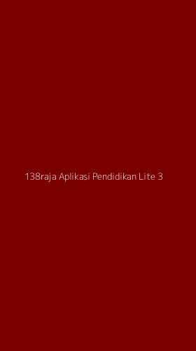 Tampilan Antarmuka Aplikasi 138raja Aplikasi Pendidikan Lite - 3